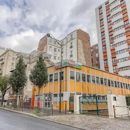 Apartament Large And Bright 2 Bdrs Flat With View - 20 Paryż